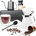 Pour Over Coffee Maker Set All in One Portable Coffee Maker Ideal for Home Brewing and Travel Coffee Lover Gift