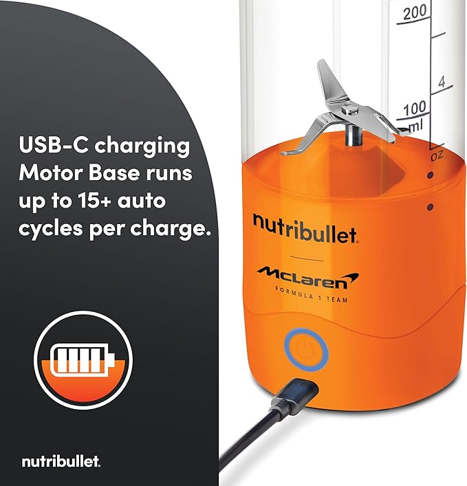 nutribullet® x McLaren Formula 1 Team: Portable Blender Papaya