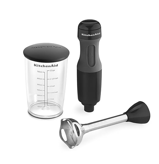 KitchenAid KHB1231OB 2-Speed Hand Blender Onyx Black