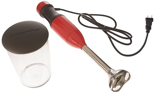 KitchenAid KHB1231WM Watermelon 2-Speed Hand Blender 8