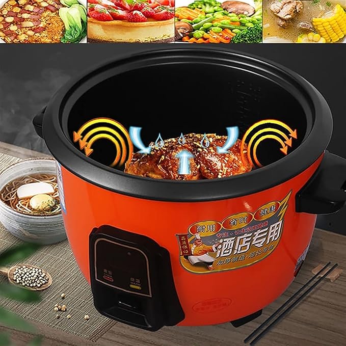 Household Rice Cooker Large Capacity Commercial Rice Cooker For Canteen/Hotel/School Use For 8-70 People(45L4500W)