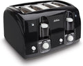 Sunbeam Wide Slot 4-Slice Toaster Black (003911-100-000)