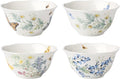 Lenox 897796 Butterfly Meadow Herbs Rice Bowls Set Of 4