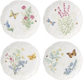 Lenox 897793 Butterfly Meadow Herbs Accent Plates Set Of 4