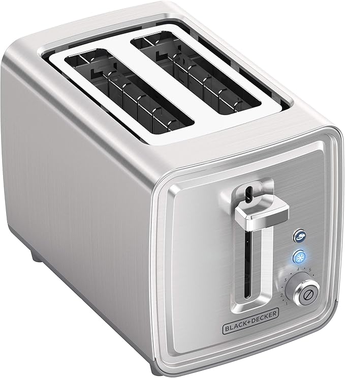 BD 2 Slice Toaster Silver
