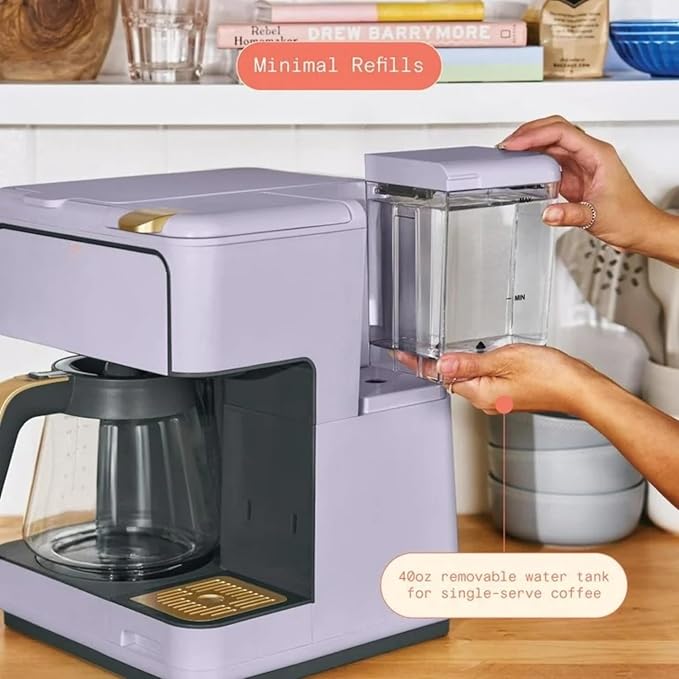 Programmable 12-Cup &amp Single-Serve Multi-Brew Coffee Maker Digital Controls Large Capacity Easy to Use