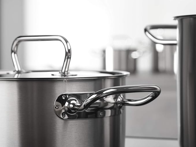 ZWILLING – TWIN CLASSIC Rechargeable Cookware Set 5 pz. in Stainless Steel 18/10 Satin