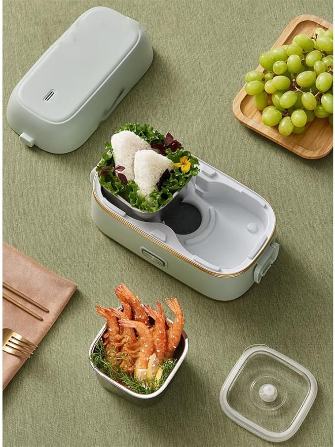 Electric heating Lunch Box Multi Electric Rice Cooker Portable layer Cooker For Travel 1