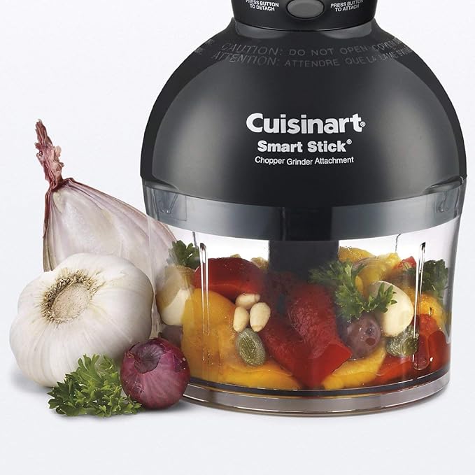CUISINART SmartStick 2-Speed Hand Blender with Chopper Attachment (Renewed)