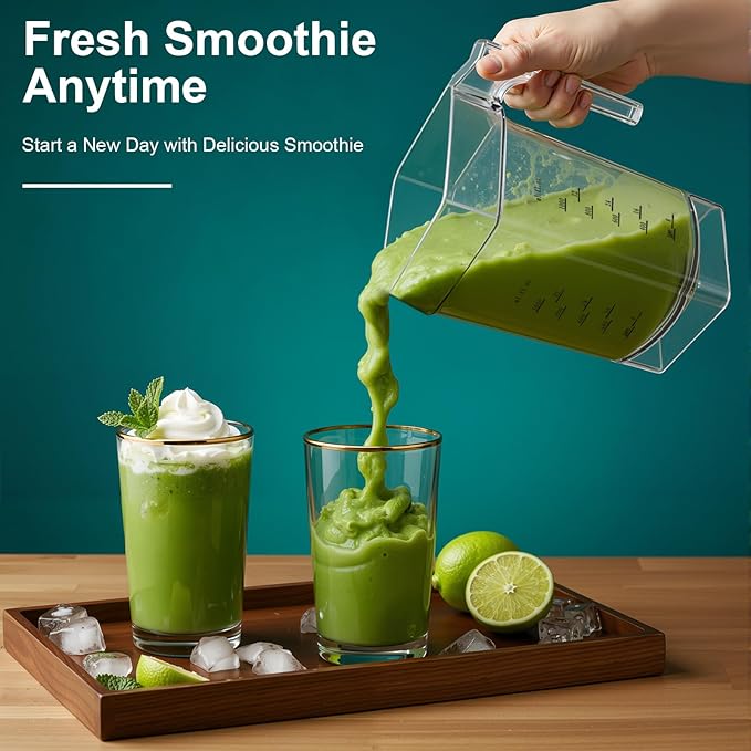 2200W Commercia Quiet Commercial Blender – 61oz Smoothie Maker with Sound Enclosure &amp 23000RPM 5-Timer Auto Ice Crush Milkshake Fruit Perfect for Restaurant Bar Kitchen