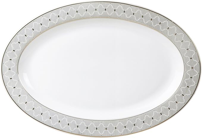 57Piece Gold Border Porcelain Dinnerware Set-Service For 8-Carlotta-Mix &amp Match