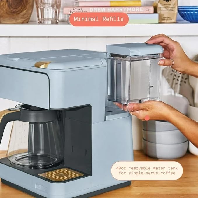 Programmable 12-Cup &amp Single-Serve Multi-Brew Coffee Maker Digital Controls Large Capacity Easy to Use