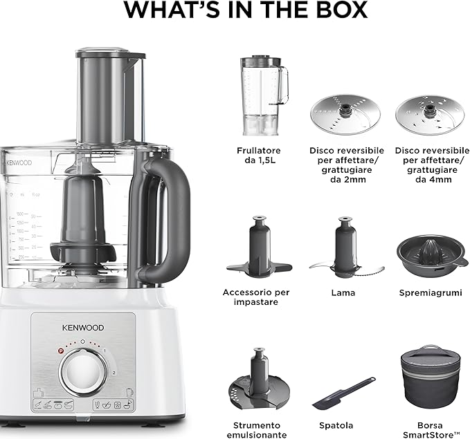 Kenwood Robot Cucina FDP65450WH