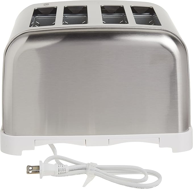 Cuisinart CPT-180WP1 4-Slice Metal Classic Toaster White/Stainless Steel