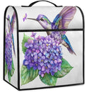 cfpolar Kitchen Aid Mixer Cover Compatible with 6-8 Quarts Flowers Watercolor Hummingbird Stand Mixer Cover Kitchen Aid Mixers Accessories Appliance Organizer Bag Dust Covers with Zipper Pocket