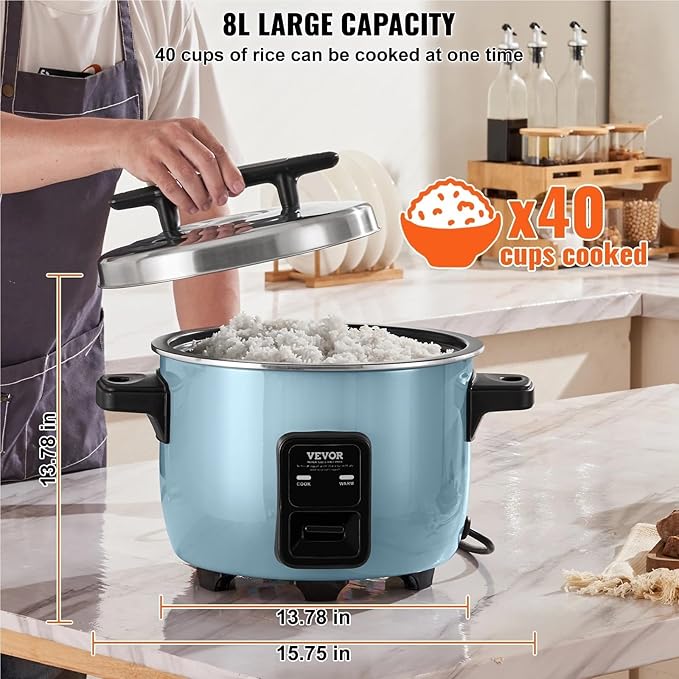 Compatible for SucceBuy Commercial Rice Cooker (8L/10L/13L) - Aluminium Nonstick Inner Pot 24-Hour Keep Warm for Restaurant Buffet(10L)
