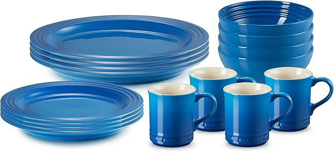 Le Creuset Stoneware Dinnerware Set 16 pc. Marseille
