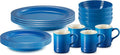 Le Creuset Stoneware Dinnerware Set 16 pc. Marseille