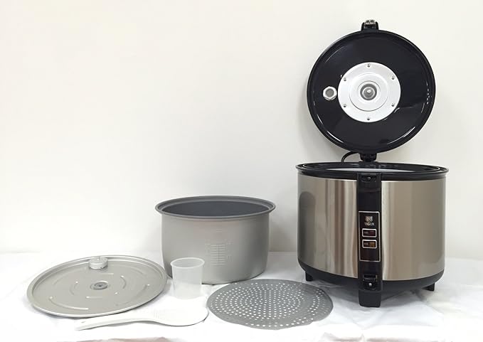 Tiger rice cooker one bushel - 5 people stainless cooked rice cooker JCC-270P-XS Tiger