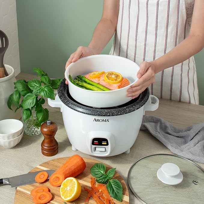 20-Cup Cooked 5Qt Rice &amp Grain Cooker (Renewed)