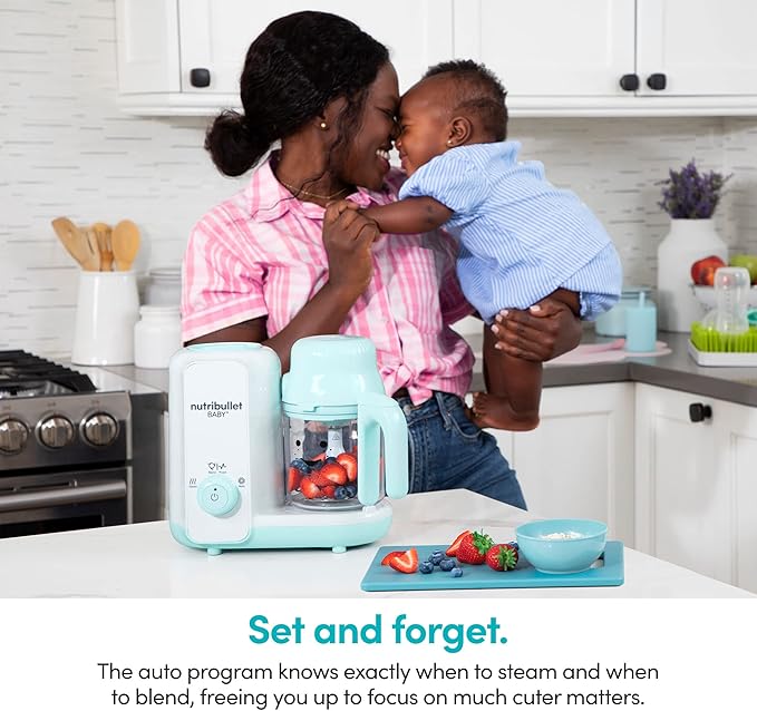 nutribullet Baby Steam + Blend White/Blue