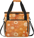 Sun and Star Coffee Maker Carrying Bag Ethnic Pattern Travel Storage Bag Compatible with K-Mini or K-Mini Plus Single Serve Coffee Brewer Carrying Case with Multiple Pockets &amp Shoulder Strap