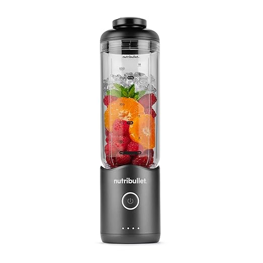 nutribullet Flex Portable Blender NBPB50200 Gunmetal Gray