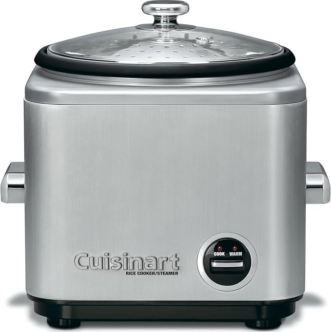 Cuisinart 8-Cup Rice Cooker Silver CRC-800NAS