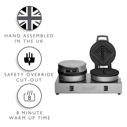 Dualit 73002 Toastie contact toaster Stainless Steel
