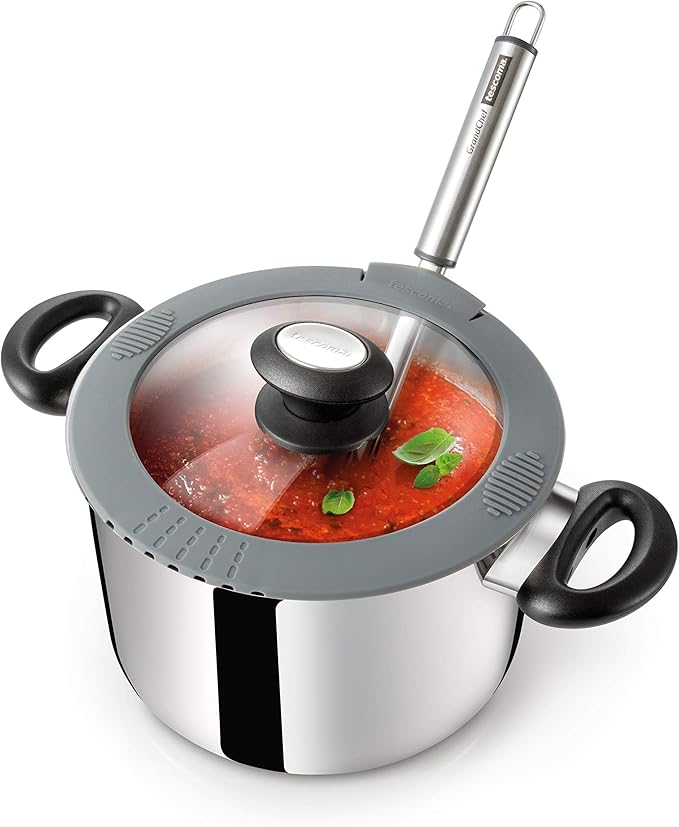 Tescoma Cookware Set 8 Pcs Smartcover Stainless Steel