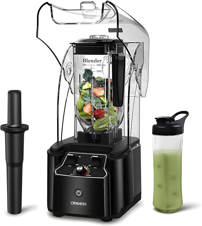 Commercial Quiet Blender K90 Grey with Black