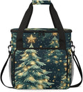 Cartoon Tree Coffee Maker Carrying Bag Abstract Tree Travel Storage Bag Compatible with K-Mini or K-Mini Plus Single Serve Coffee Brewer Carrying Case with Multiple Pockets &amp Shoulder Strap