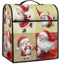 cfpolar Kitchen Aid Mixer Cover Compatible with 6-8 Quarts Xmas Santa Claus Christmas Stand Mixer Cover Kitchen Aid Mixers Accessories Appliance Organizer Bag Dust Covers with Zipper Pocket