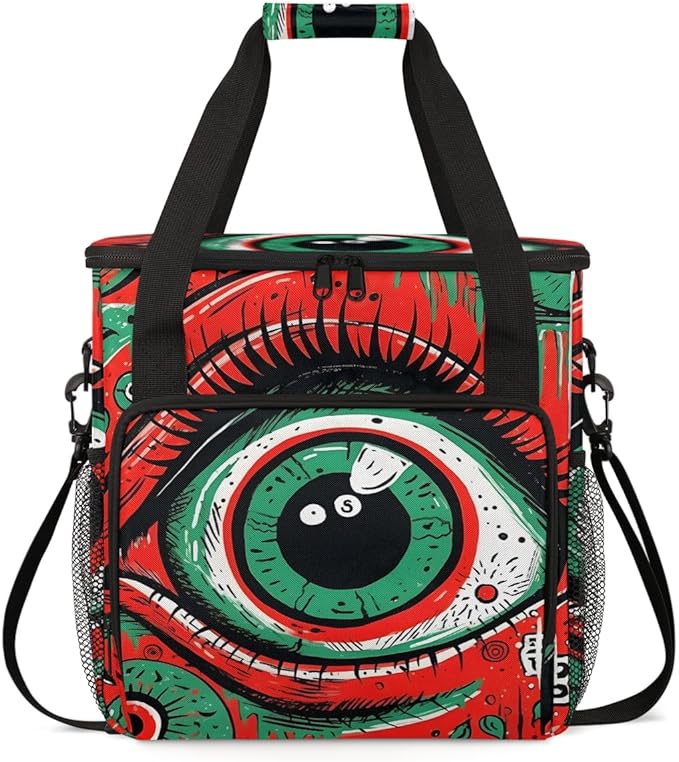 Ethnic Eyes Coffee Maker Carrying Bag Portable Travel Storage Tote Bag Compatible with K-Mini or K-Mini Plus Single Serve Coffee Brewer Carrying Case with Multiple Pockets &amp Shoulder Strap