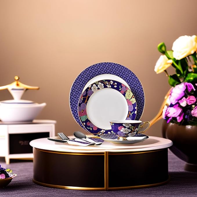 8 piece bone china dinnerware set coffee cup sets dishes set dinnerware sets for 2 plate set dinner plates kitchen tableware
