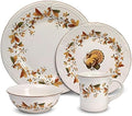 Pfaltzgraff Autumn Berry 16 Piece Dinnerware Set Service for 4 Multi Colored
