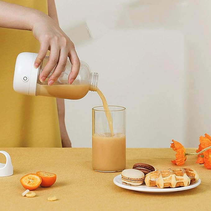 Automatic Blender Rechargeable Portable Electric Rock Coffee Fitness Cup Household Protein Milk Powder Automatic Mixing Cup