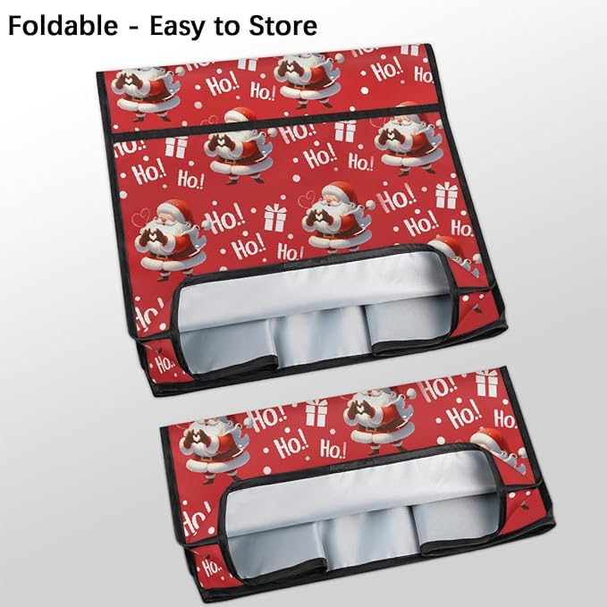 cfpolar Kitchen Aid Mixer Cover Compatible with 6-8 Quarts Cute Santa Claus Xmas Stand Mixer Cover Kitchen Aid Mixers Accessories Appliance Organizer Bag Dust Covers with Zipper Pocket