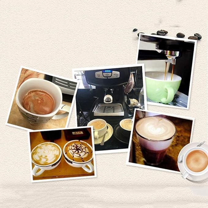 Automatic Brewing Coffee Grinder Coffee Machine Pressurized Household Small Commercial FSemi-Automatic Steam Milk Frother Coffee Spice Grinder 20240309