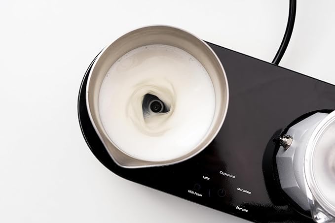 SEVEN&ampME Fancy coffee machine semi-automatic home office travel milk frother all-in-one machine Mocha pot Italian electric milk frother coffee maker