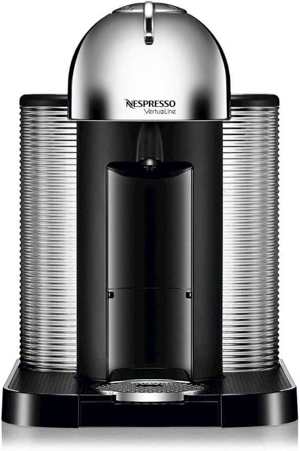 Nespresso GCA1-US-CH-NE VertuoLine Coffee and Espresso Maker Chrome