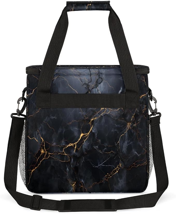 Marble Patterns Classic Coffee Maker Travel Bag for K-Mini or K-Mini Plus Single Serve Coffee Brewer Portable Storage Tote Case for Tarvel