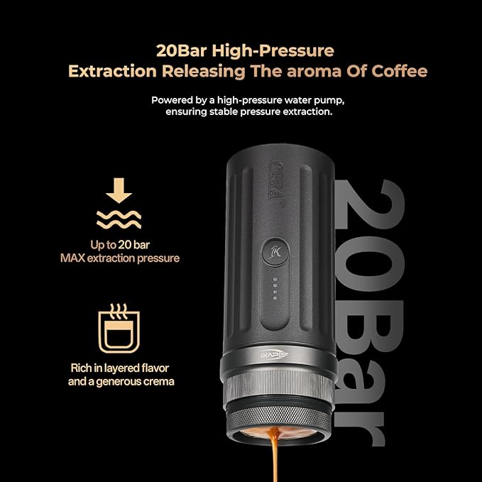 IKAPE KAPO K2 Portable Coffee Maker &amp Adjustable Stand