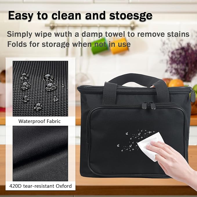 Carrying Bag for Keurig Single Serve Coffee Maker Portable Outdoor Coffee Machine Travel Bag Case Coffee Machine Bag for Keurig K-Mini Mate Single Serve Coffee Maker