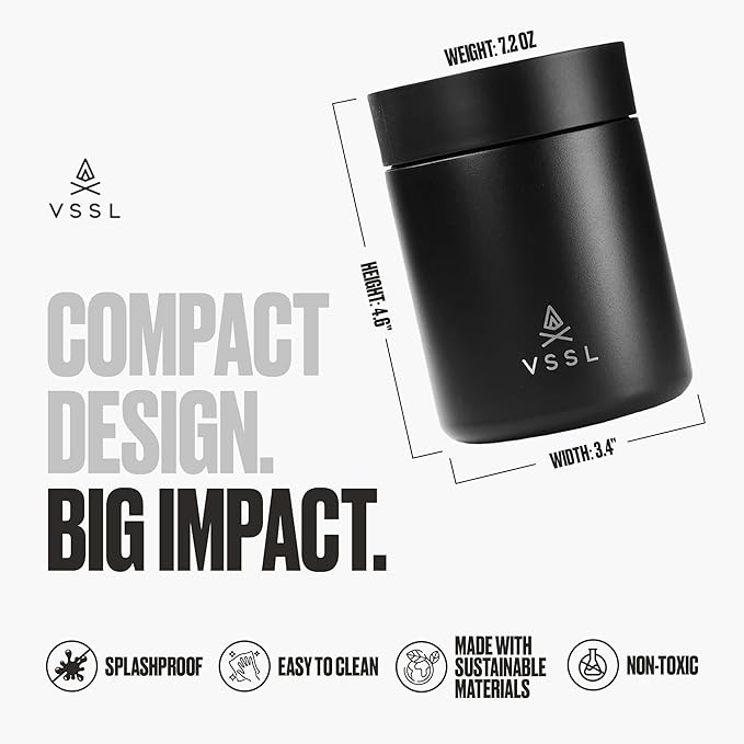 VSSL Nest 10 oz Mug Stainless Steel Double Walled Vacuum Sealed &amp Integrates with VSSL Nest Products