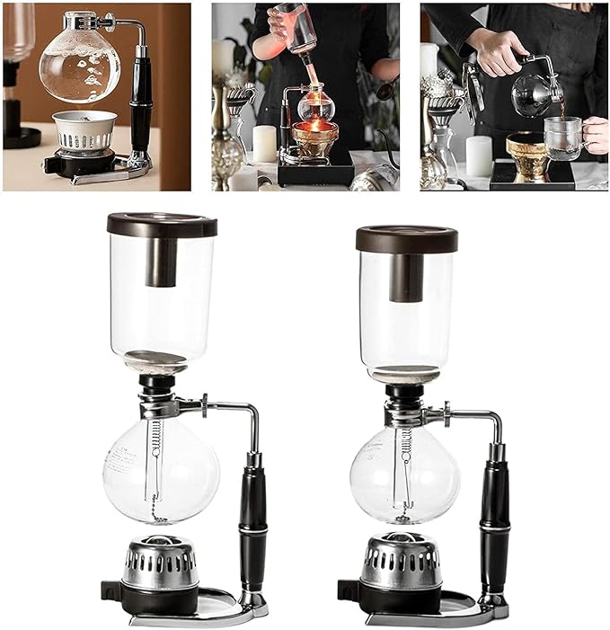 Percolator Coffee Pot Siphon Coffee Machine Kitchen Coffee Shop Siphon Pot Vacuum Coffee Machine Coffee Pot