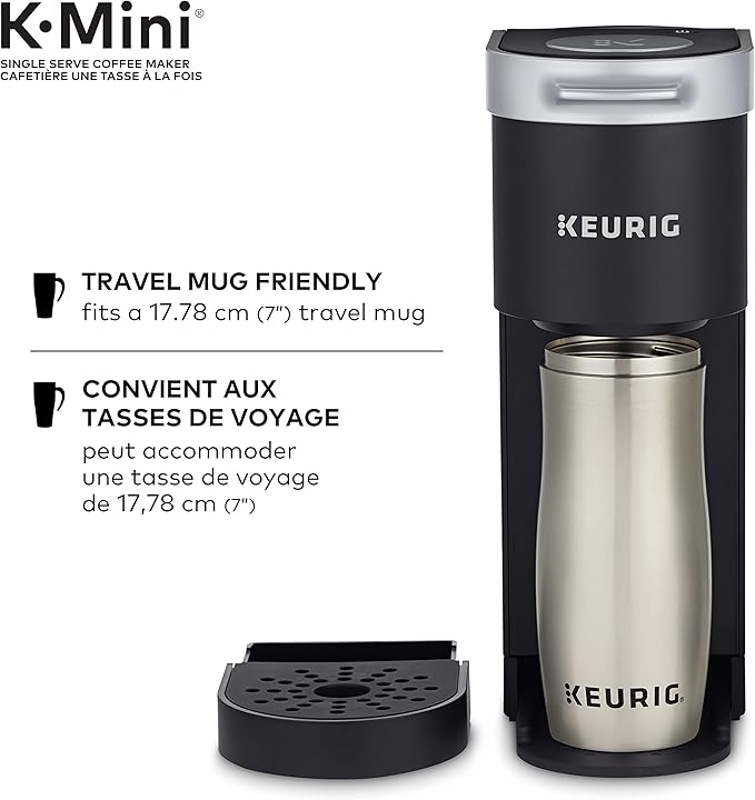 Matte Black Hot Beverage K-Mini Dispenser