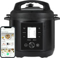 CHEF iQ Smart Pressure Cooker with WiFi and Built-in Scale - Easy-to-Use 10-in-1 Multicooker with 500+ Guided Recipes - Rice Cooker Slow Cooker Instant Meals for Foodies - 6 Quart - Family Size