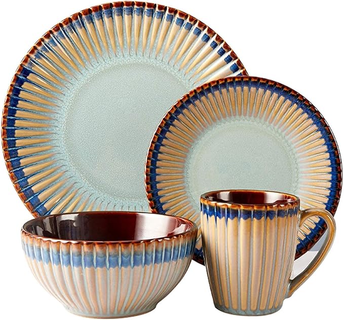 Dishes Dessert Plates Personalized Embossed Kitchen Dinnerware Set