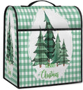 cfpolar Kitchen Aid Mixer Cover Compatible with 6-8 Quarts Xmas Green Christmas Tree Stand Mixer Cover Kitchen Aid Mixers Accessories Appliance Organizer Bag Dust Covers with Zipper Pocket